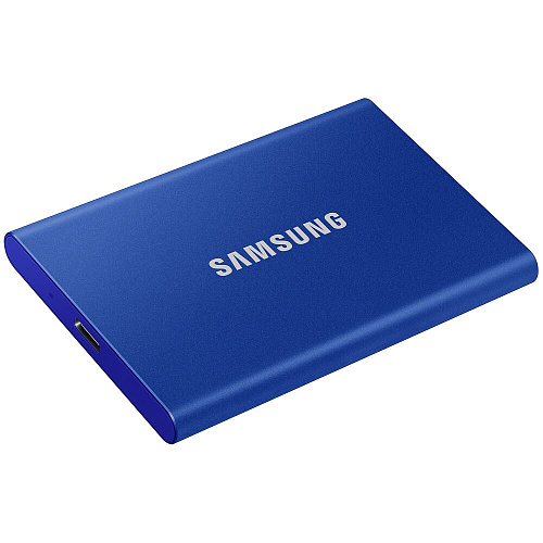 Внешний SSD-накопитель 500Gb Samsung T7 MU-PC500H/WW (SSD) USB 3.2 Type C Синий