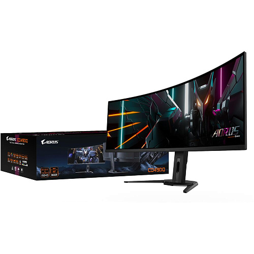Монитор 49" Gigabyte AORUS CO49DQ OLED 5120x1440 0.03ms HDMI, DisplayPort, USB Type-C