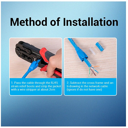 Колпачок для RJ45 Vention (IODY0-50) 50шт желтый