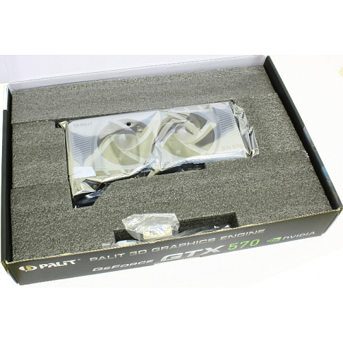 Видеокарта Palit 1280Mb GF GTX 570 Sonic Platinum 2xDVI, HDMI, DP Ret (NE5X570H10DA-1100F)