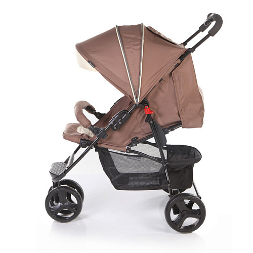 Прогулочная коляска Jetem Mira Lite (Коричневый/Бежевый (Brown/Beige))