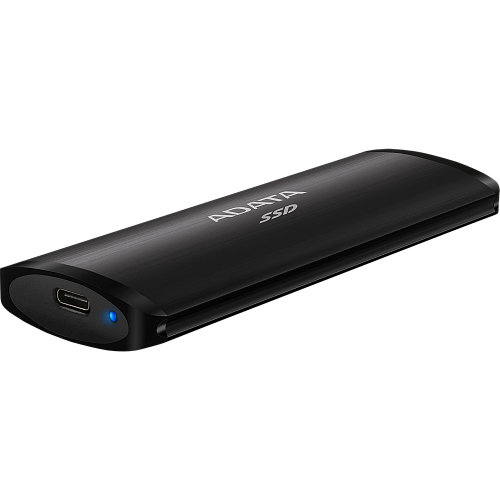 Внешний SSD-накопитель 2Tb A-DATA SE760 ASE760-2TU32G2-CBK (SSD) USB 3.1 Type C черный