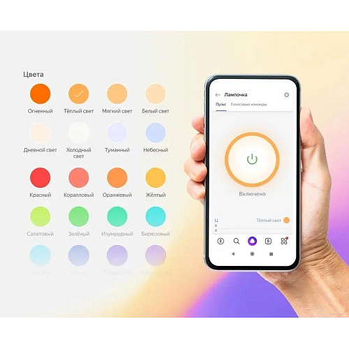 Умная лампочка Яндекс YNDX-00017 White, E14, Wi-Fi, 4.8Вт