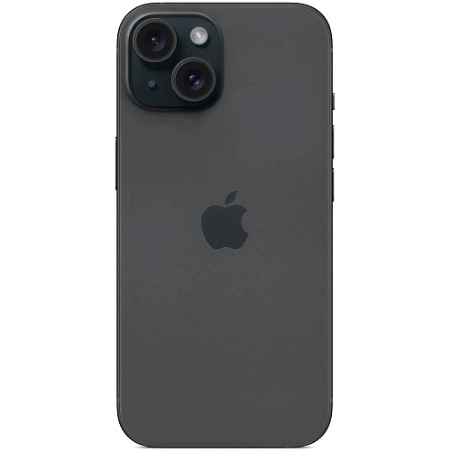 Смартфон Apple iPhone 15 128 Gb Black, Nano+eSim (без RuStore) УЦЕНКА
