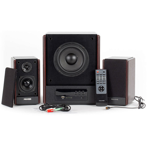 2.1 Колонки Microlab FC530U 28+2*18W Dark Wood
