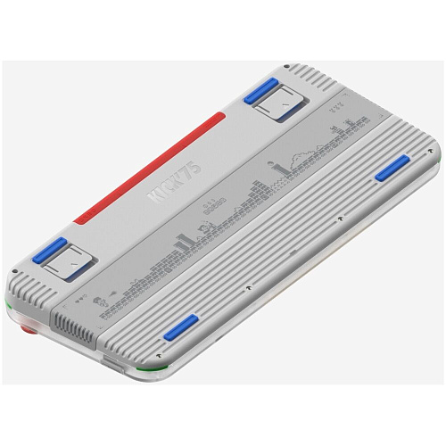 Клавиатура беспроводная Nuphy Kick75 Wireless (Red Max Switch) RGB (русская раскладка) Tape Grey