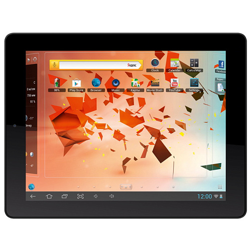 Планшет TEXET TM-9750HD RockChip RK3188 1,6Ггг/2Гб/16Гб/9.7" 2048*1536/WiFi/Android 4.1/Black/Graphite