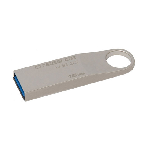 USB Flash накопитель 16GB Kingston DataTraveler SE9 G2 (DTSE9G2/16GB) USB 3.0 Серебристый