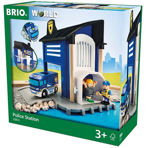 Brio Полицейский участок,6 эл. 33813