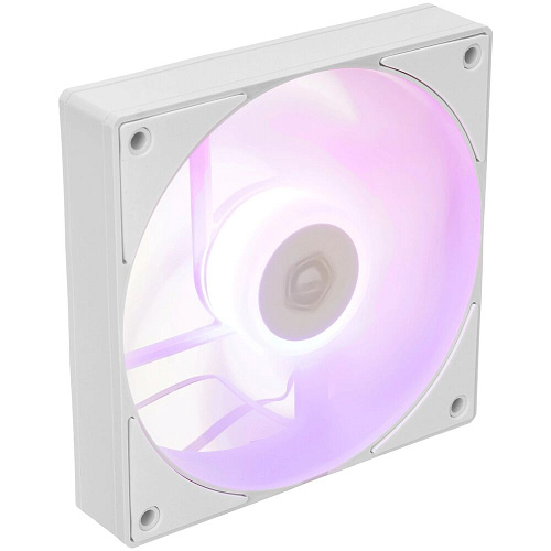 Вентилятор 120x120 ID-Cooling AS-120-ARGB-WR Reverse PWM White Ret