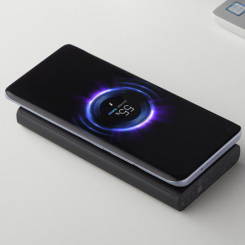 Внешний аккумулятор Xiaomi 10W Wireless Power Bank 10000 mAh, черный