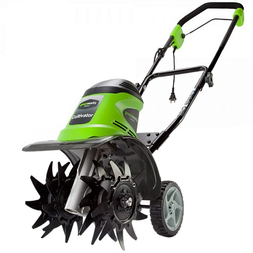 Электрический культиватор Greenworks 220V GTL9526 27017