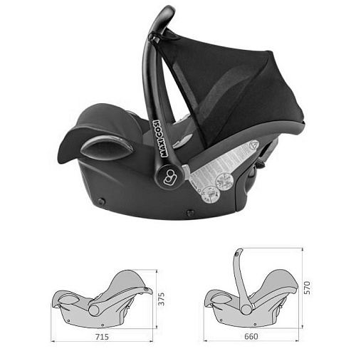 Автокресло Maxi-Cosi Cabrio Fix Nomad Green