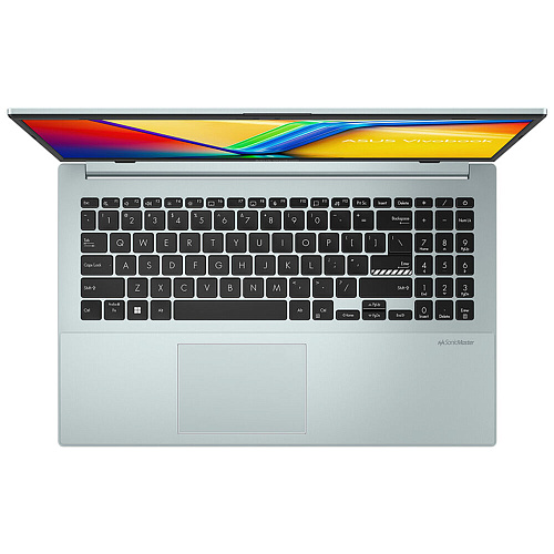 Ноутбук ASUS VivoBook Go 15 E1504FA-BQ089 AMD Ryzen 5 7520U/8Gb/512Gb SSD/15.6" FullHD/DOS Green Grey УЦЕНКА