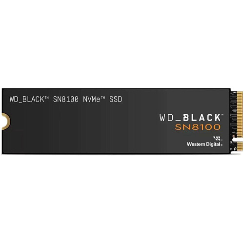 Внутренний SSD-накопитель 1000Gb Western Digital Black SN8100 Heatsink (WDS100T1XHM) M.2 2280 PCIe NVMe 5.0 x4