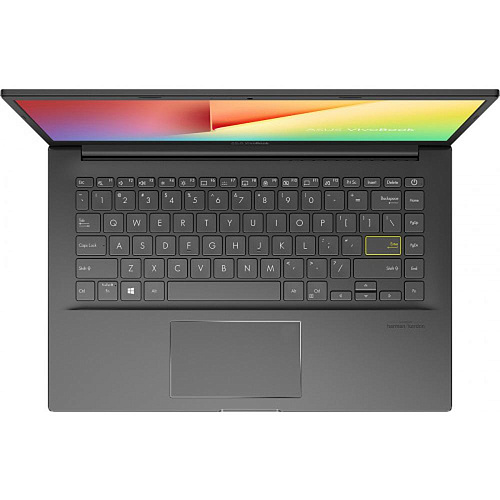 Ноутбук ASUS VivoBook 14 K413JQ-EB256 Core i5 1035G1/8Gb/512Gb SSD/NV MX350 2Gb/14" FullHD/DOS Black