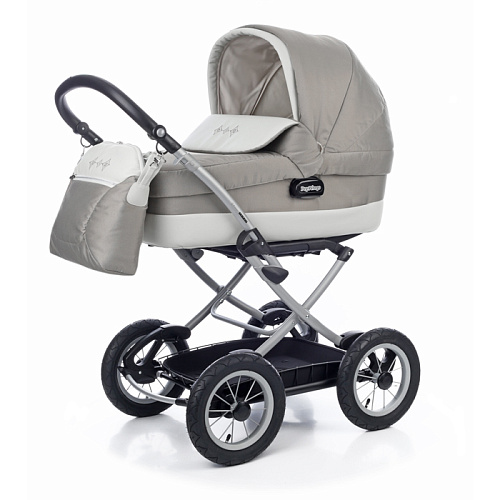 Коляска-люлька Peg-Perego Culla-auto (Avana) на шасси  Classico Velo
