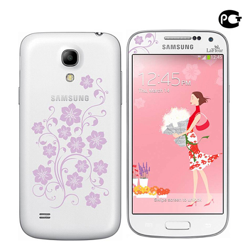 Смартфон Samsung I9192 Galaxy S4 mini Duos 8GB La Fleur White