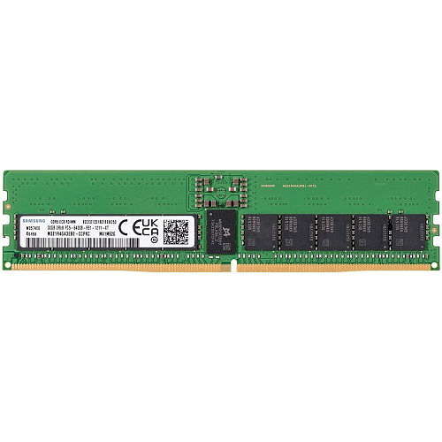 Модуль памяти Samsung DDR5 32GB RDIMM 6400 2Rx8 ECC clean pull