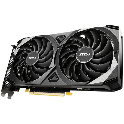Видеокарта MSI GeForce RTX 3060 8192Mb, Ventus OC 2X (RTX 3060 Ventus 2X OC 8G) 1xHDMI, 3xDP, Ret