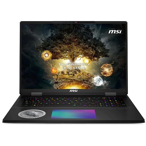 Ноутбук MSI Titan Dragon Edition 18 HX A2XWIG-1020RU Core Ultra 9 285HX/64Gb/4Tb SSD/NV RTX5080 16Gb/18" UHD+/Win11 Black