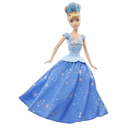 Кукла Mattel Принцессы Disney Золушка с развевающейся юбкой CHG56