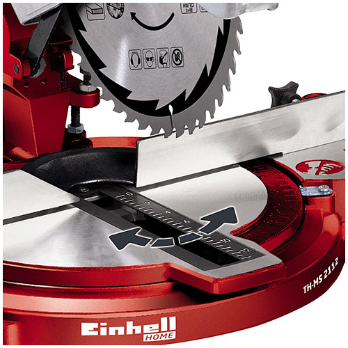 Торцовочная пила Einhell TC-MS 2112, 1600Вт, 210х30мм 4300295