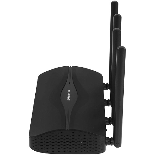 Беспроводной маршрутизатор Mercusys MR27BE, Wi-Fi 7 802.11be 3568Мбит/с, 2.4+5ГГц, 3xGLAN, 1xGWAN чёрный