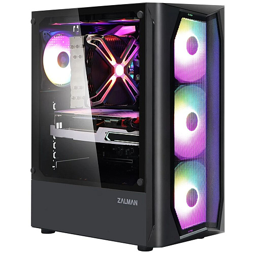 Корпус ATX Miditower Zalman N4 Black УЦЕНКА