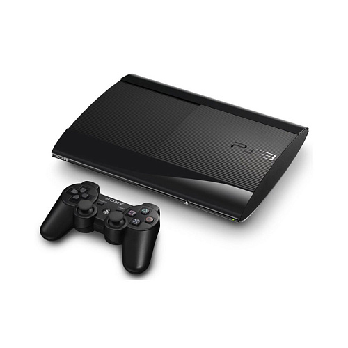 Игровая приставка Sony PS3 Super Slim 500 Gb (CECH-4208C) + игра Assassin’s Creed IV: Black Flag