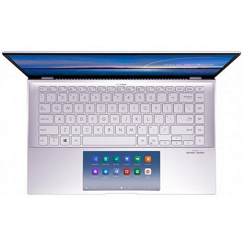 Ноутбук ASUS Zenbook 14 UX435EG-K9207T Core i5 1135G7/8Gb/512Gb SSD/NV MX450 2Gb/14" FullHD/Win10 Lilac Mist УЦЕНКА