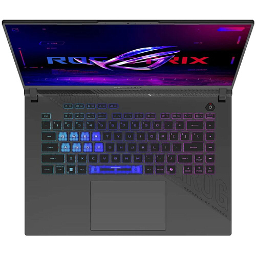Ноутбук ASUS ROG Strix G16 G614PR-RV089 AMD Ryzen 9 8940HX/32Gb/1Tb SSD/RTX5070Ti 12Gb/16" WUXGA/DOS/Grey