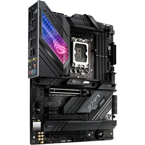 Материнская плата ASUS ROG Strix Z690-E Gaming WiFi Z690 Socket-1700 4xDDR5, 6xSATA3, RAID, 3xM.2, 3xPCI-E16x, 6xUSB3.2, 2xUSB3.2 Type C, DP, HDMI, WiFi, 2.5Glan, ATX