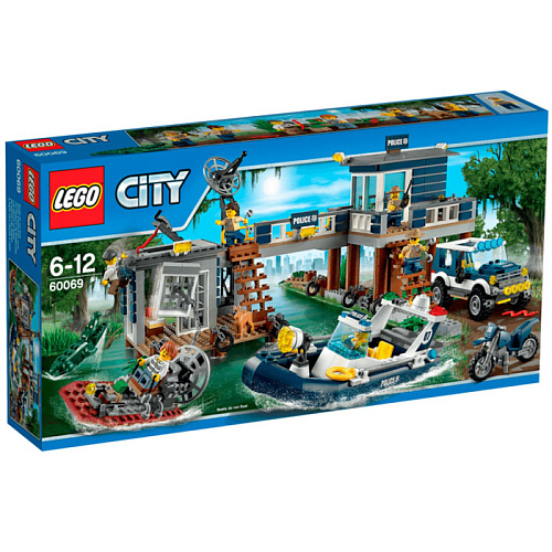 LEGO City Участок новой Лесной Полиции 60069