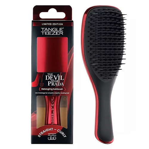 Tangle Teezer Расческа The Ultimate Detangler Mini Chrome The Devil Wears Prada