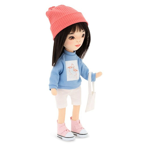 Кукла ORANGE TOYS Sweet Sisters Lilu в голубой толстовке. Спортивный стиль 32 см