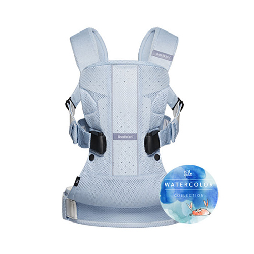 Рюкзак-кенгуру BabyBjorn One Air Mesh Голубой лед