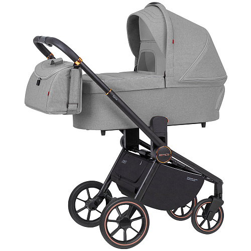 Коляска 2 в 1 Carrello Epica CRL-8510/1 Silver Grey (черная рама)