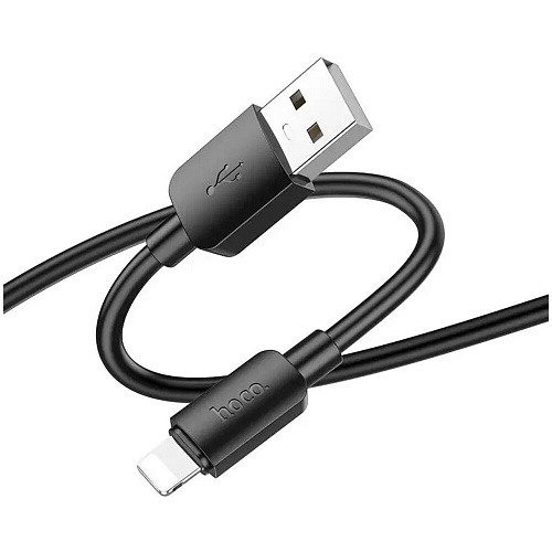 Кабель USB-A - Lightning 1m Hoco X96 Hyper iP черный