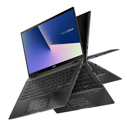 Ноутбук ASUS Zenbook Flip 14 UX463FA-AI043T Core i5 10210U/8Gb/256Gb SSD/14" FullHD Touch/Win10 Black
