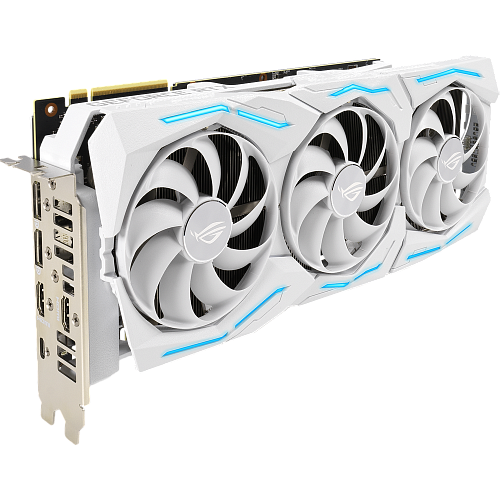 Видеокарта ASUS GeForce RTX 2080 Super 8192Mb, Gaming White O8G (ROG-Strix-RTX2080S-O8G-Gaming-White) 2xHDMI, 2xDP, 1xUSB-C  Ret