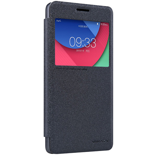 Чехол для Lenovo Vibe P1 mini P1MA40 Nillkin Sparkle Leather Case, черный 