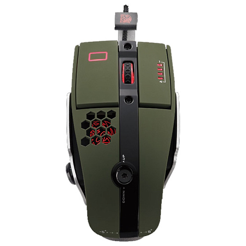 Мышь Thermaltake eSports Gaming mouse Level 10 M Diamond Aluminum-Green USB MO-LTM009DTK