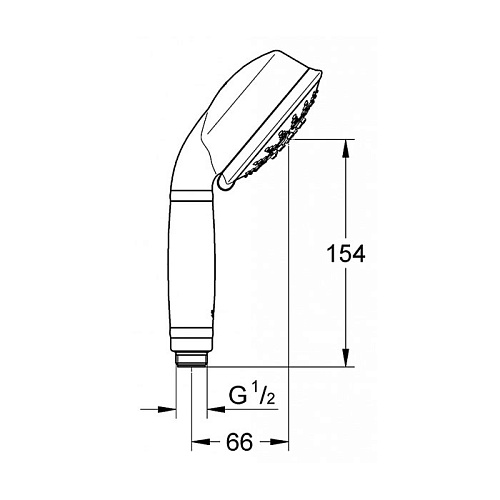 Ручной душ Grohe Relexa Rustic 100 V 27123000