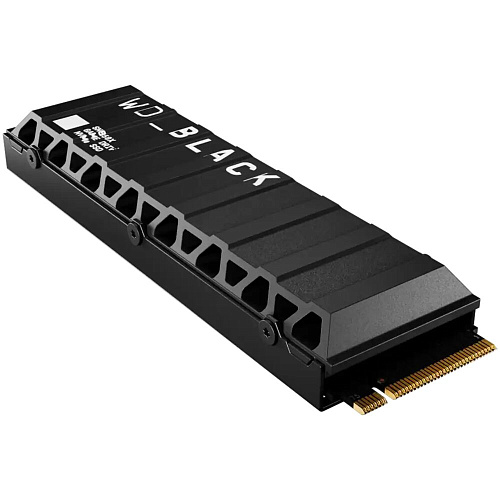 Внутренний SSD-накопитель 4000Gb Western Digital Black SN850X with Heat Spreader (WDS400T2XHE) M.2 2280 PCIe NVMe 4.0 x4