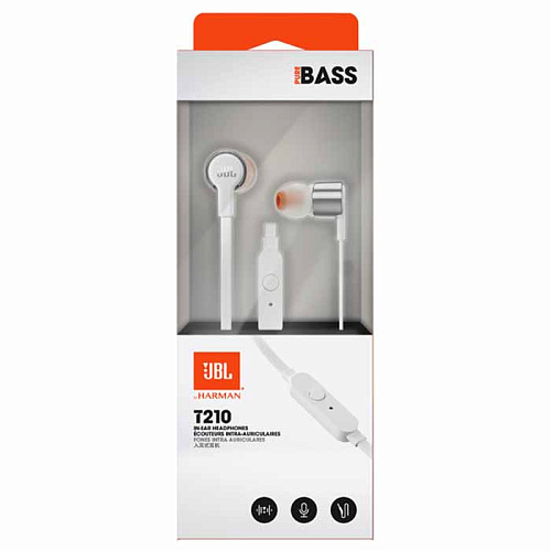 Гарнитура JBL T210 Grey
