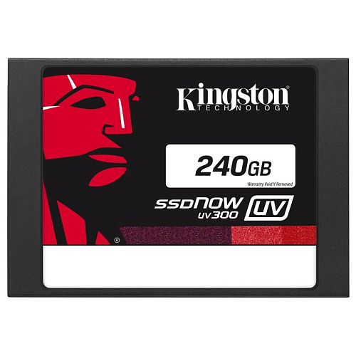 Внутренний SSD-накопитель 240Gb Kingston SUV300S37A/240G SATA3 2.5" SSDNow UV300