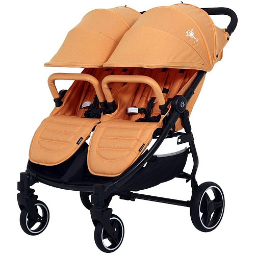 Коляска для двойни Rant "BiPLANE Trends" RA150 desert beige