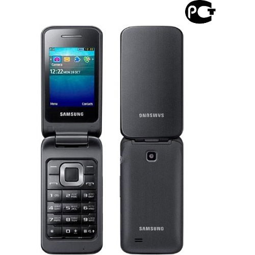 Смартфон Samsung C3520 Dark grey