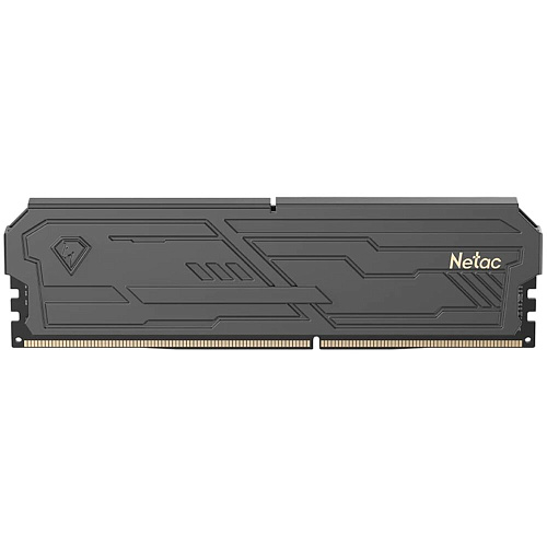 Модуль памяти DIMM 8Gb DDR4 PC25600 3200MHz Netac Shadow III (NTSHD4P32SP-08K) Black